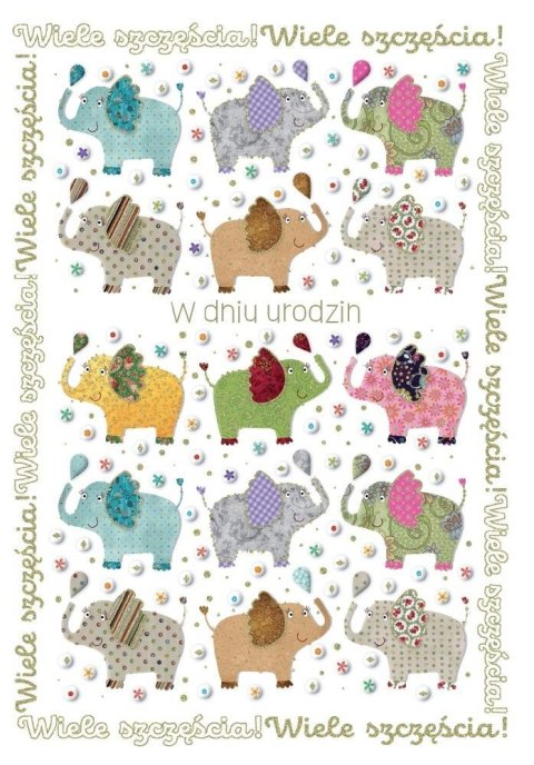 Kartka okolicznościowa Urodziny