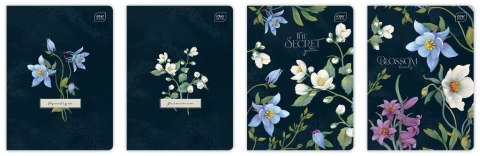 Zeszyt A5/60K linia M 70g Hybrid Fiori (10szt)