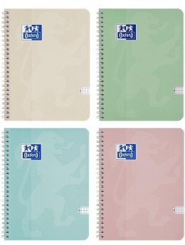 Kołozeszyt A5/80K kratka Touch Pastel (5szt)