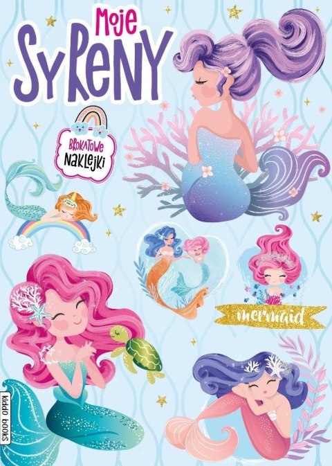 Moje syreny z brokatem