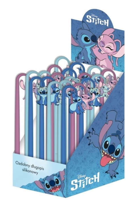 Długopis silikonowy Stitch (24szt)