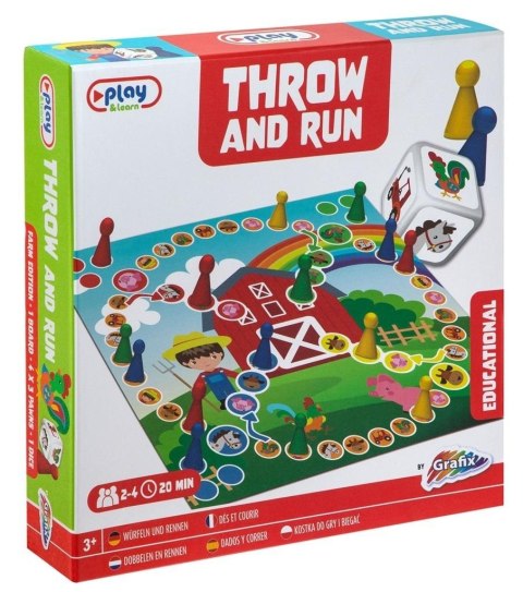 Gra planszowa Rzuć i uciekaj