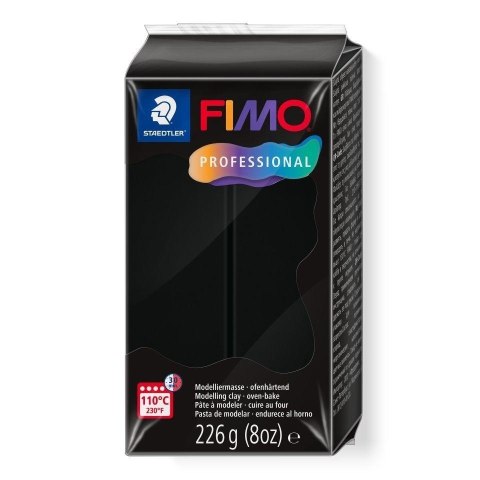 Masa termoutwardzalna Fimo 226g czarny