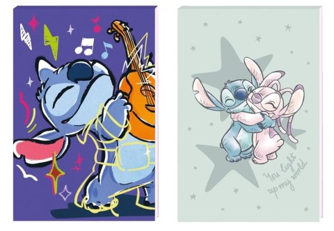 Notes A7/30K z poddrukiem Stitch (16szt)