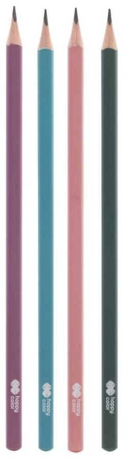 Ołówek kwadratowy HB Morandi (12szt) HAPPY COLOR