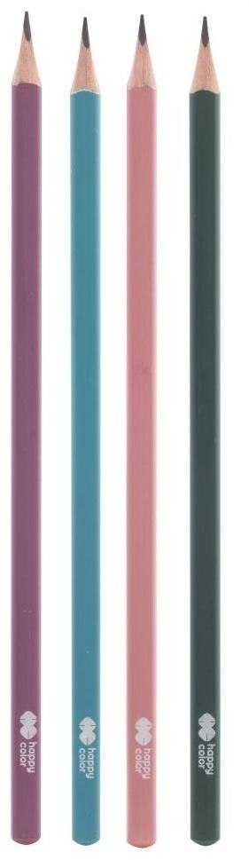 Ołówek kwadratowy HB Morandi (12szt) HAPPY COLOR