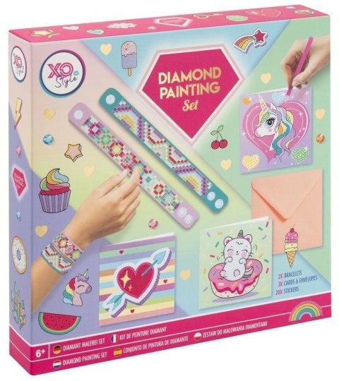 Zestaw diamentowy do zdobienia bransoletek