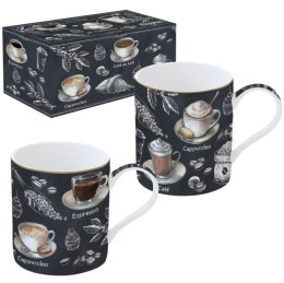 Kubek porcelanowy w ozdobnym pudełku 350ml 2szt