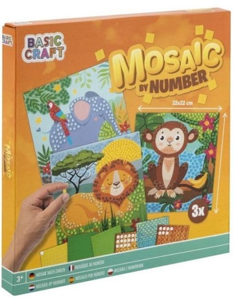 Mozaika po numerach 22x22cm