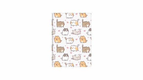 Notes A6 kratka kittens