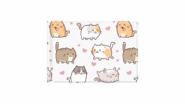 Okładka na dokumenty ucznia małe kittens