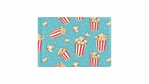 Okładka na dokumenty ucznia małe popcorn