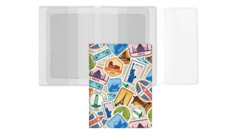 Okładka na dokumenty z dowodem rej. travel