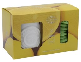 Zestaw - kominek i wosk zapachowy Citronella