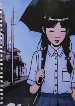 Zeszyt japoński A5/100K kropki