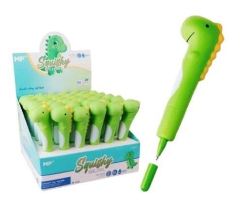 Długopis żelowy Squishy Dinozaur (36szt)