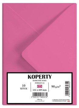 Koperty A5 Barbii róż 10szt