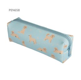 Piórnik jednokomorowy okrągły pieski