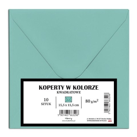Koperty KW mięta 10szt