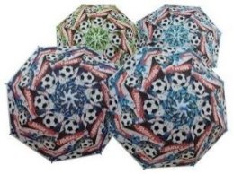 Parasol dziecięcy z gwizdkiem Football mix