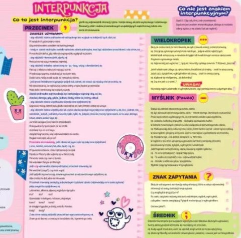 Podkładka na biurko - Interpunkcja