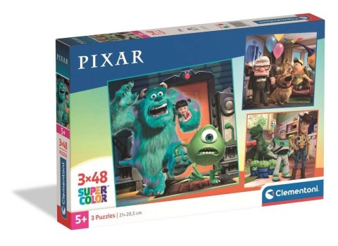 Puzzle 3x48 Super Kolor Pixar