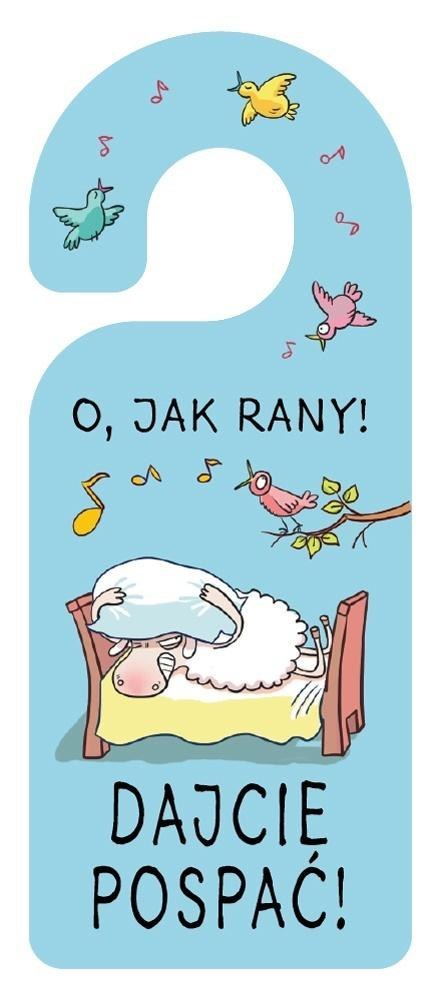 Zawieszka na klamkę Dajcie pospać
