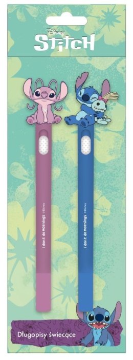 Długopis świecący 2szt Stitch