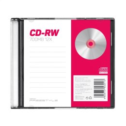 FREESTYLE CD-RW 700MB 12X SLIM CASE*10 [56242]