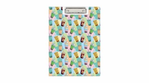 Klip A4 deska bubble tea