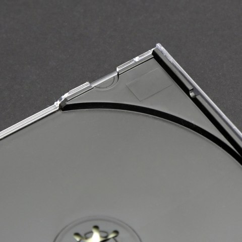 OMEGA PUDEŁKO JEWEL CASE BOX 1CD BLACK PREMIUM 56928 CM