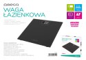 OMEGA WAGA BATHROOM BODY SCALE 180KG 260x290CM BLACK 42711