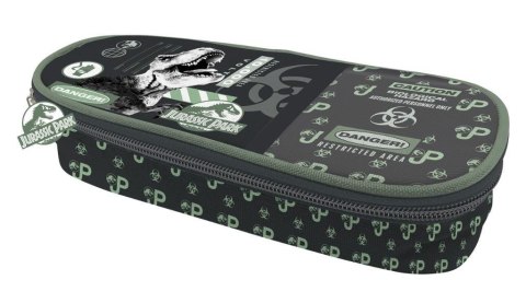 Piórnik szkolny z klapką Jurassic park