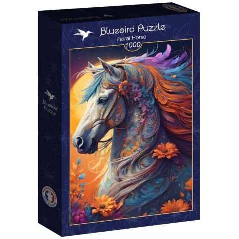 Puzzle Koń pełen kolorów