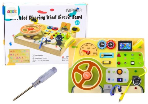 Tablica drewniana manipulacyjna Samochód