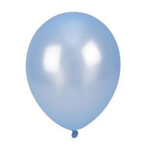 Balony metalizowane niebieskie 25cm 100szt