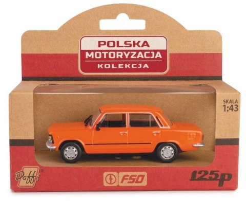 Fiat 125p MR pomarańczowy