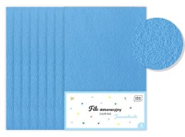 Filc dekoracyjny jasnoniebieski 8szt