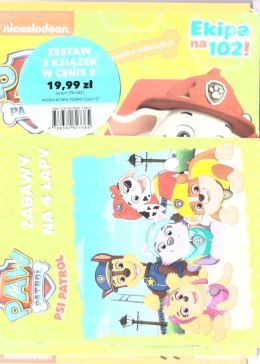 Zestaw 3 książeczek: Psi Patrol