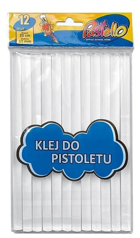 Klej do pistoletu 11mmx20cm 12szt