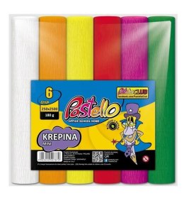 Krepina mini 20x250cm 180g 6 kolorów intensywnych