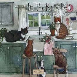 Puzzle 1000 Koty w kuchni