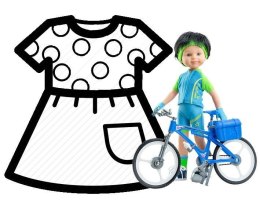 Ubranko dla lalek 32cm