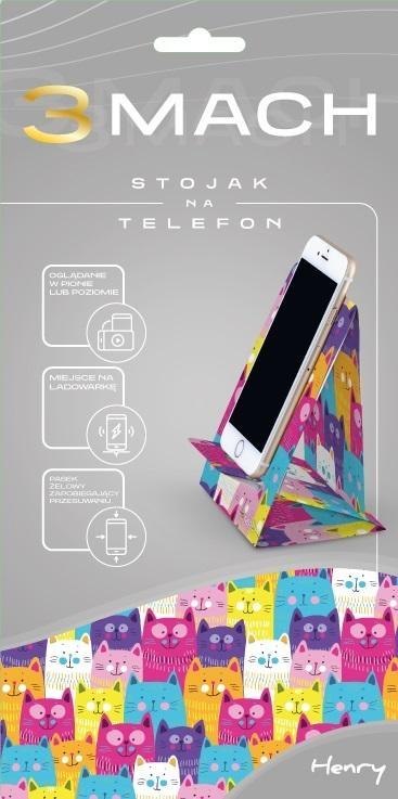 3MACH Stojak na telefon - Koty