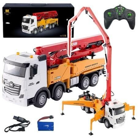 Ciężarówka RC żółta 1:18