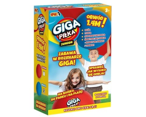 Giga piłka Junior czerwona