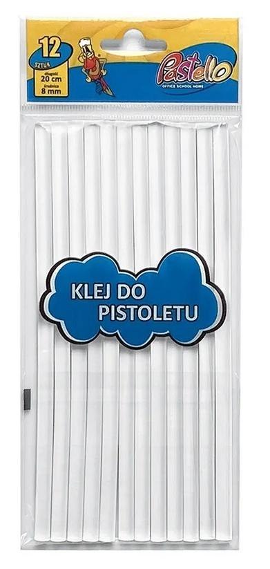 Klej do pistoletu 7,4mmx20cm 12szt