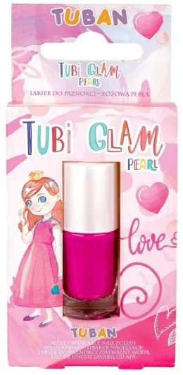 Lakier Tubi Glam różowy perłowy TUBAN