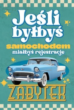 Karnet Urodziny Samochód zabytkowy męski