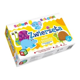 Słonik Balonik. Zwierzęta duże i małe